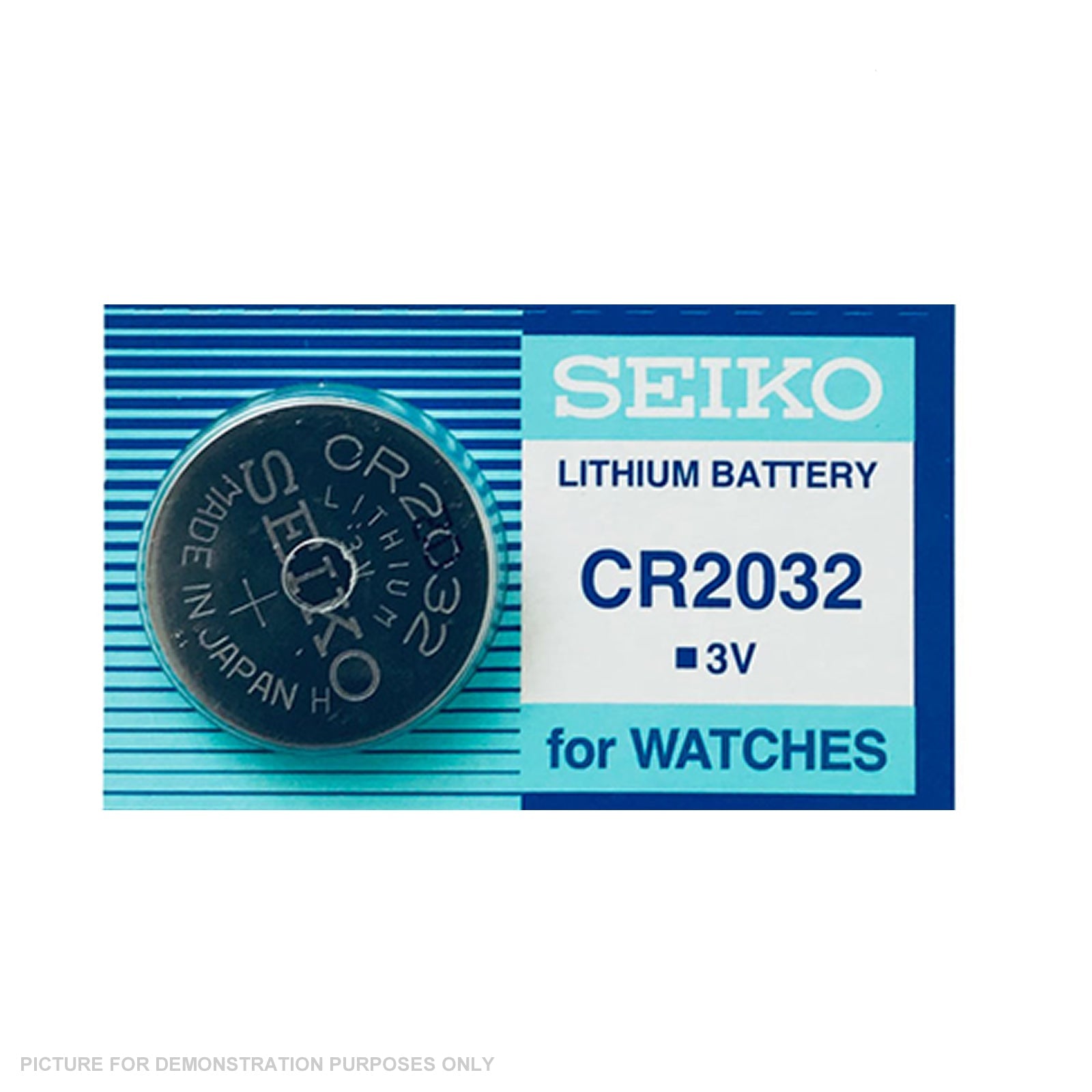 SEIKO CR2032 Lithium Watch Battery 3.0v (1 ONLY)
